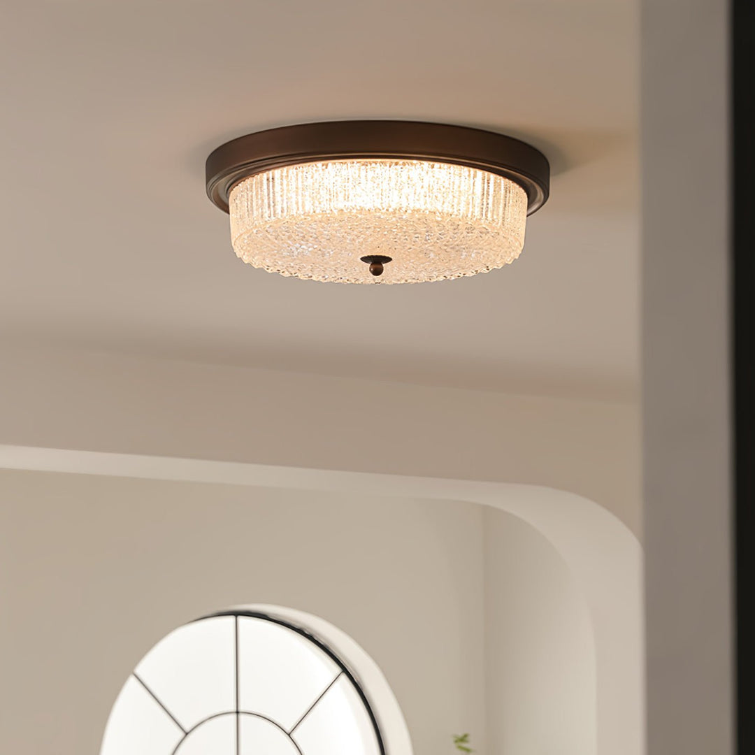 Ilsolen Nordic Art Classique Verre Plafonnier - Neutralighting