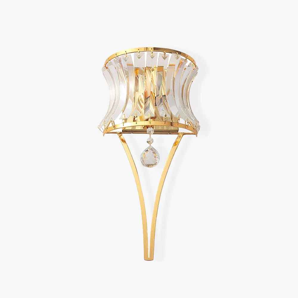 Blair Métal 20cm Doré LED 15W