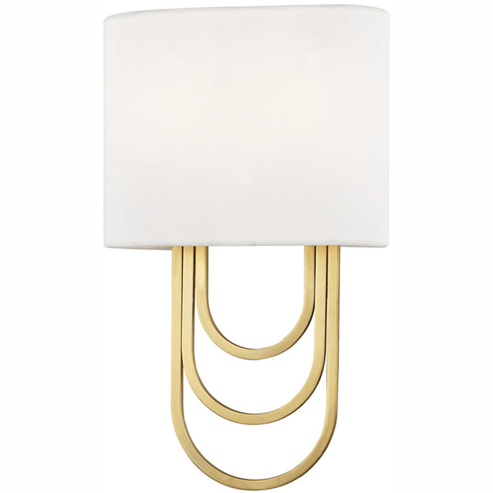 Evelaris Applique Murale Laiton Tissu Moderne Salon - Neutralighting