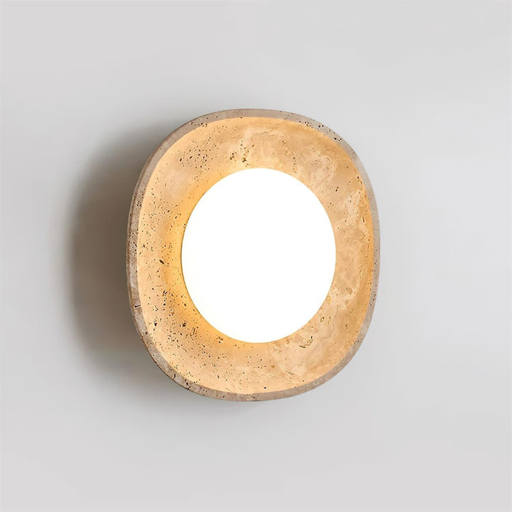 Ritta Applique Murale Travertin Globe - Neutralighting