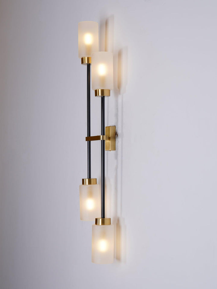 Lustra Applique Murale En Verre Cylindrique Linéaire - Neutralighting