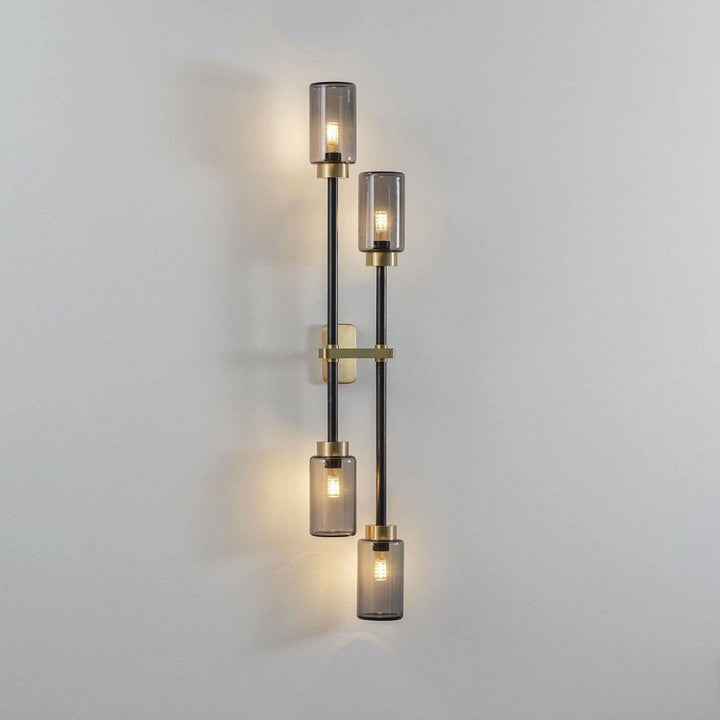 Lustra Applique Murale En Verre Cylindrique Linéaire - Neutralighting