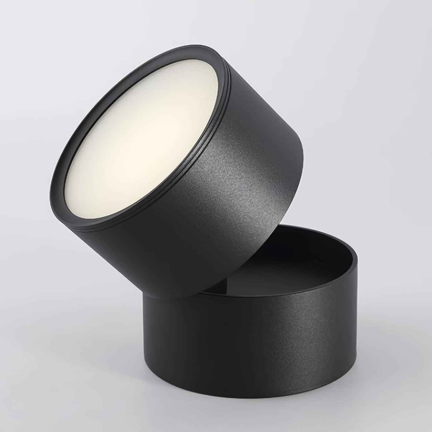 Venn 10cm Noir LED 7W