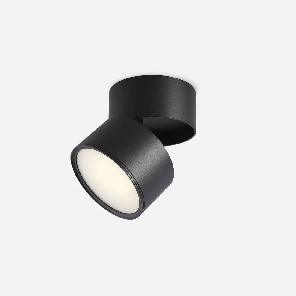 Venn 10cm Noir LED 7W