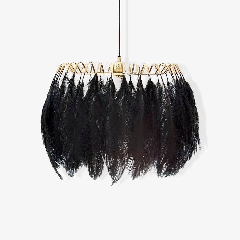 Imarisra Lampe Pendante Plumes Luxe Postmoderne - Neutralighting