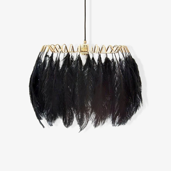 Imarisra Lampe Pendante Plumes Luxe Postmoderne - Neutralighting