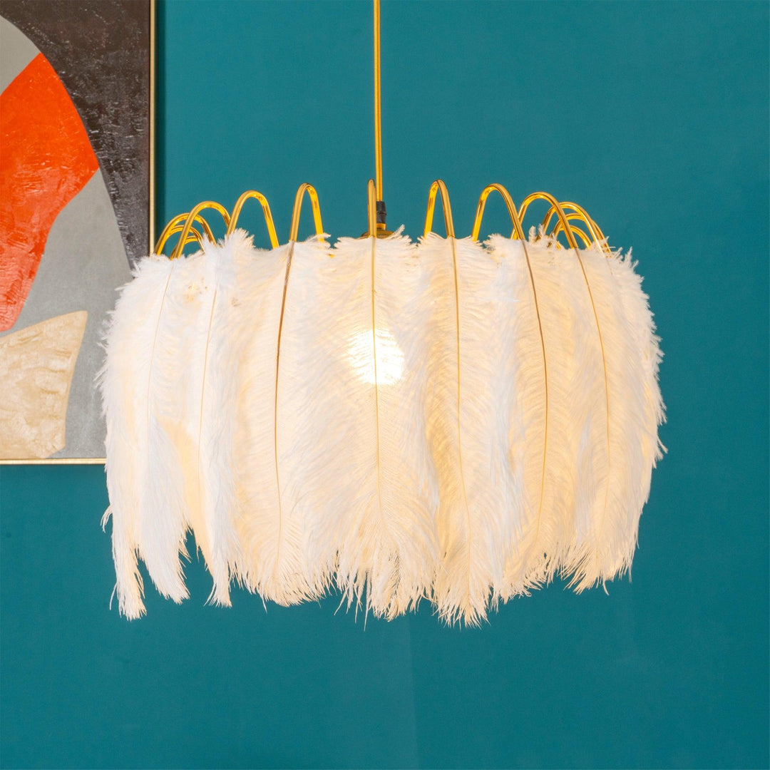 Imarisra Lampe Pendante Plumes Luxe Postmoderne - Neutralighting