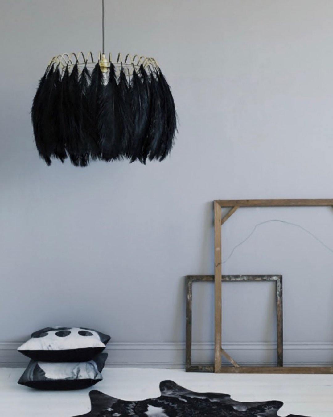 Imarisra Lampe Pendante Plumes Luxe Postmoderne - Neutralighting