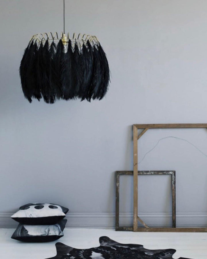 Imarisra Lampe Pendante Plumes Luxe Postmoderne - Neutralighting