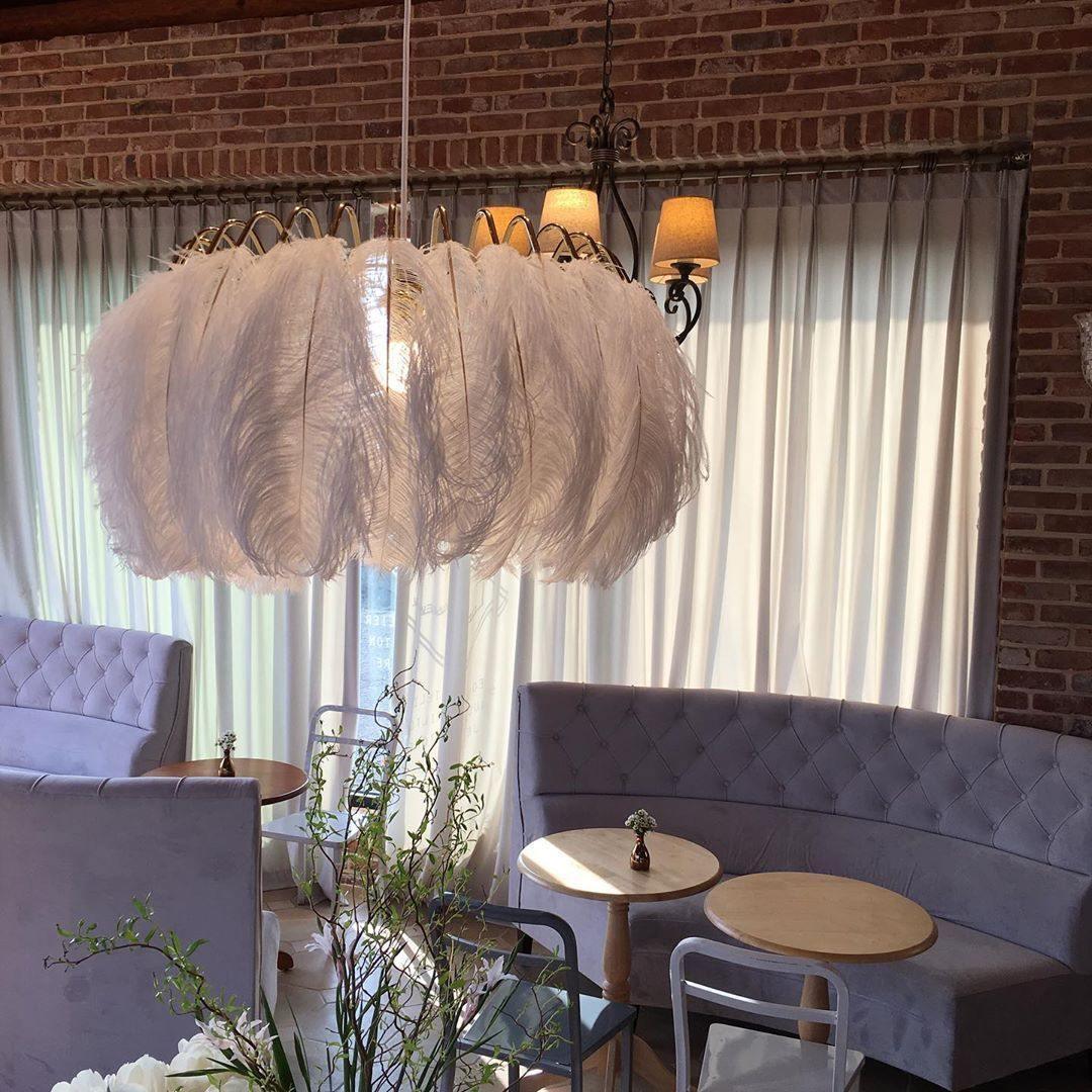 Imarisra Lampe Pendante Plumes Luxe Postmoderne - Neutralighting