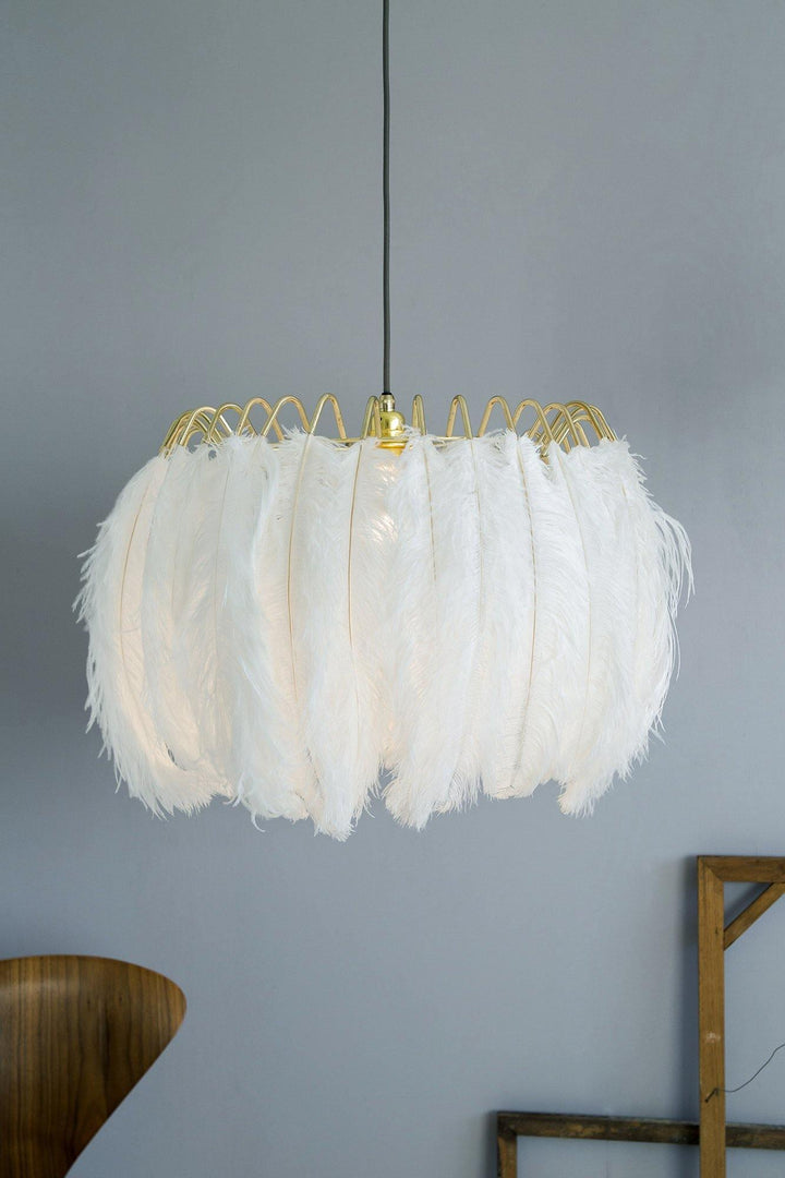Imarisra Lampe Pendante Plumes Luxe Postmoderne - Neutralighting