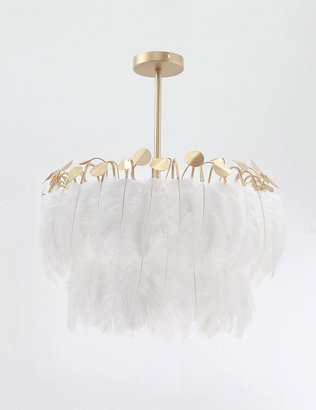 Imarisra Lampe Pendante Plumes Luxe Postmoderne - Neutralighting