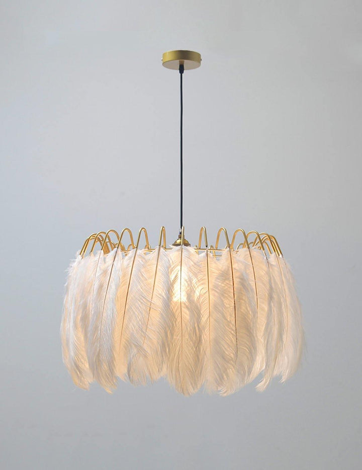 Imarisra Lampe Pendante Plumes Luxe Postmoderne - Neutralighting