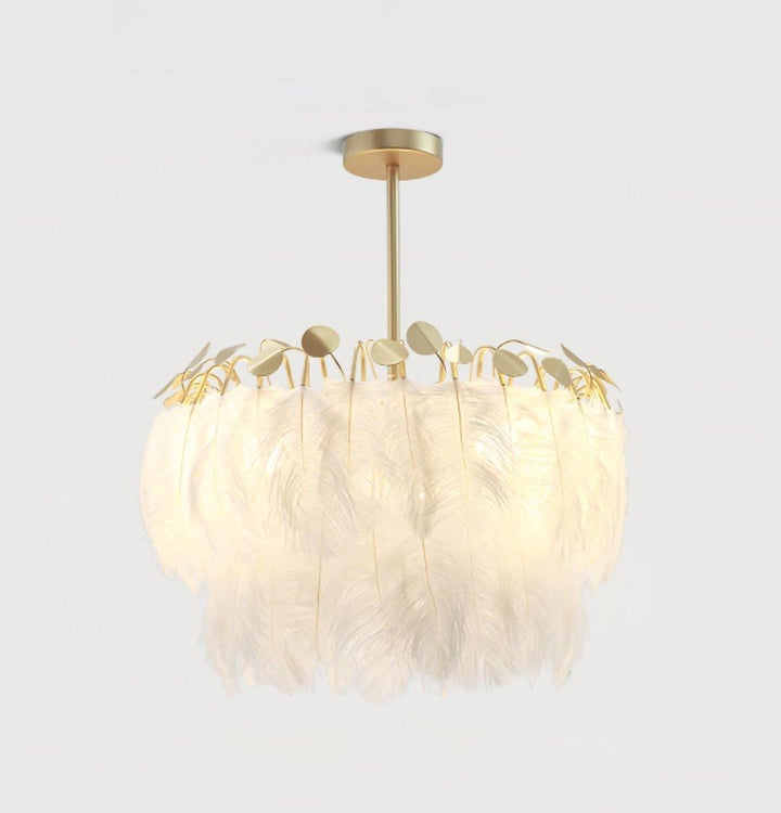 Imarisra Lampe Pendante Plumes Luxe Postmoderne - Neutralighting