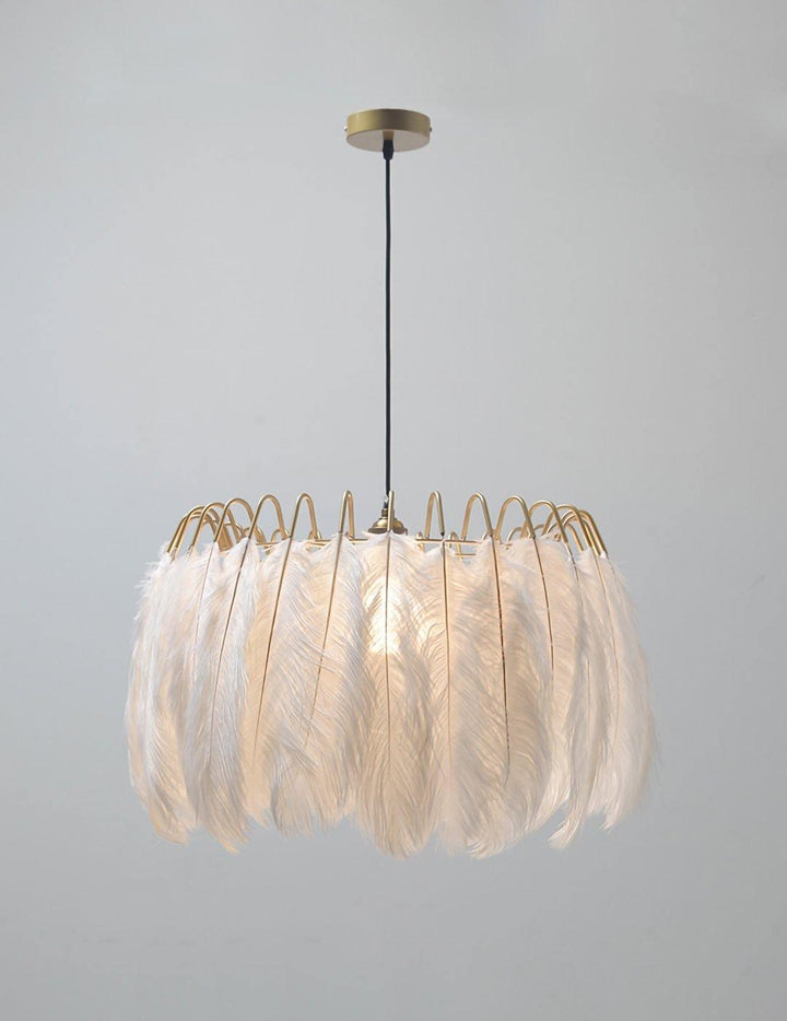 Imarisra Lampe Pendante Plumes Luxe Postmoderne - Neutralighting