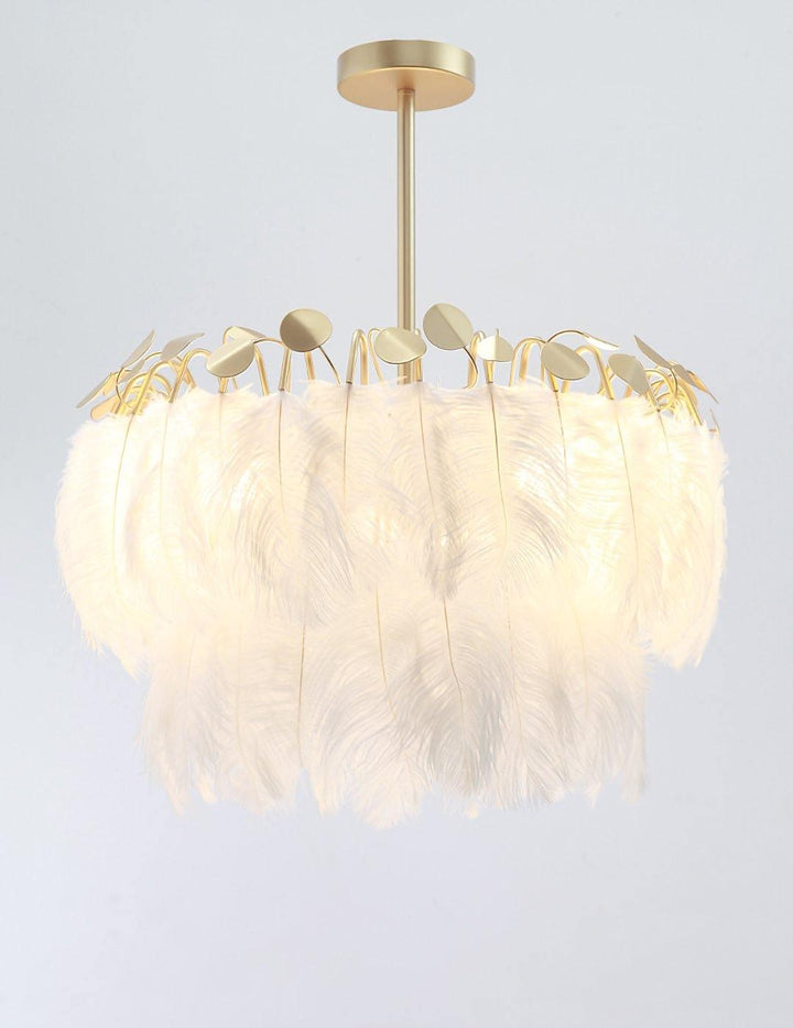 Imarisra Lampe Pendante Plumes Luxe Postmoderne - Neutralighting