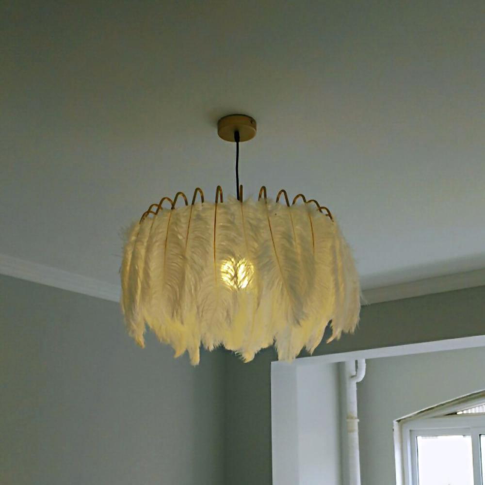 Imarisra Lampe Pendante Plumes Luxe Postmoderne - Neutralighting