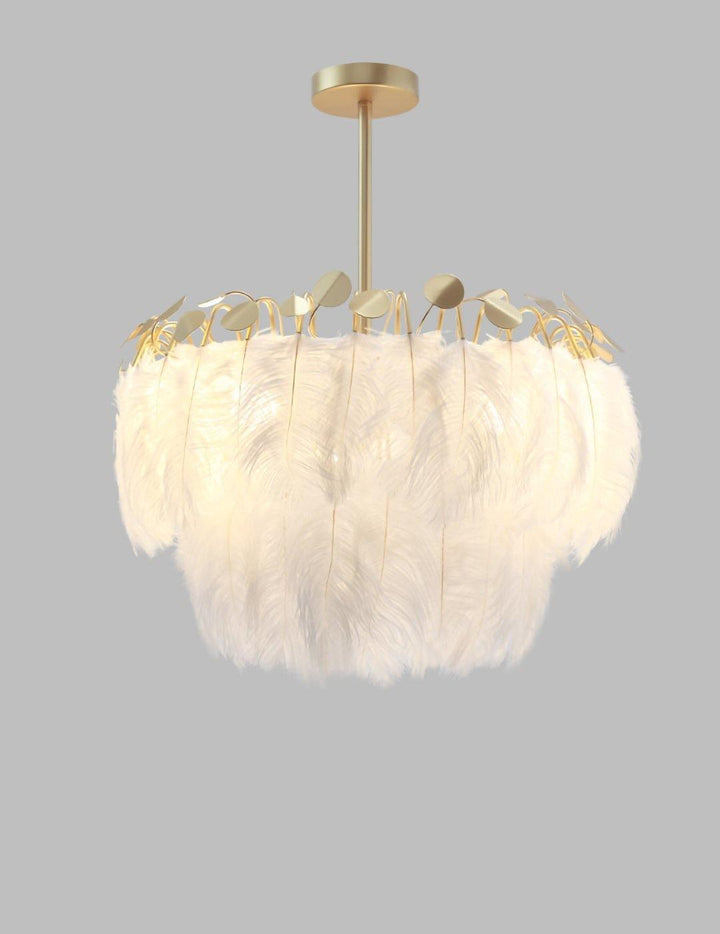 Imarisra Lampe Pendante Plumes Luxe Postmoderne - Neutralighting
