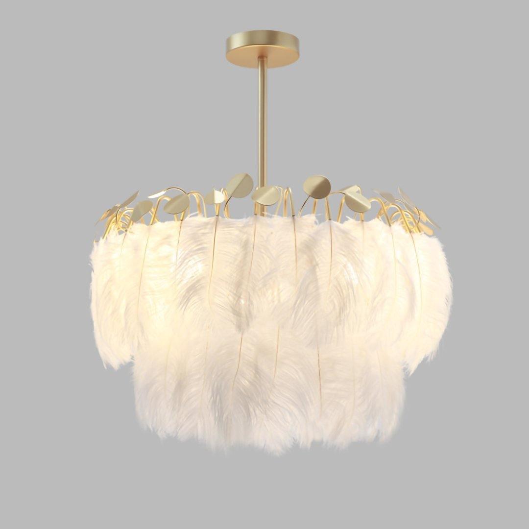 Imarisra Lampe Pendante Plumes Luxe Postmoderne - Neutralighting