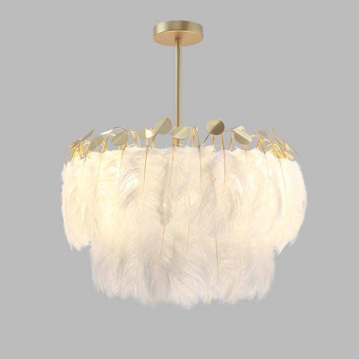 Imarisra Lampe Pendante Plumes Luxe Postmoderne - Neutralighting