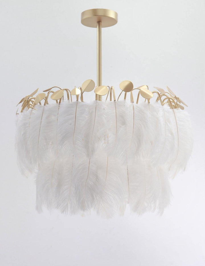 Imarisra Lampe Pendante Plumes Luxe Postmoderne - Neutralighting