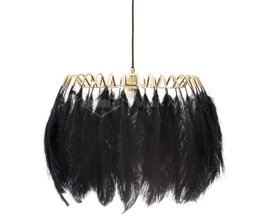 Imarisra Lampe Pendante Plumes Luxe Postmoderne - Neutralighting