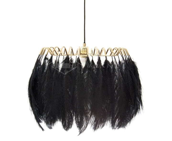 Imarisra Lampe Pendante Plumes Luxe Postmoderne - Neutralighting