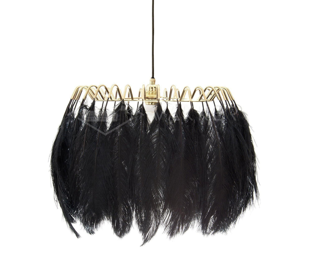 Imarisra Lampe Pendante Plumes Luxe Postmoderne - Neutralighting