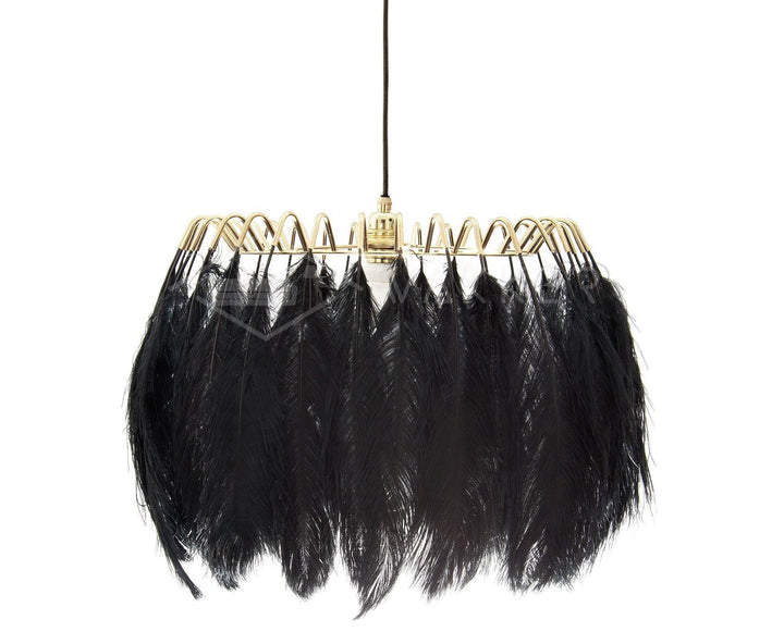 Imarisra Lampe Pendante Plumes Luxe Postmoderne - Neutralighting