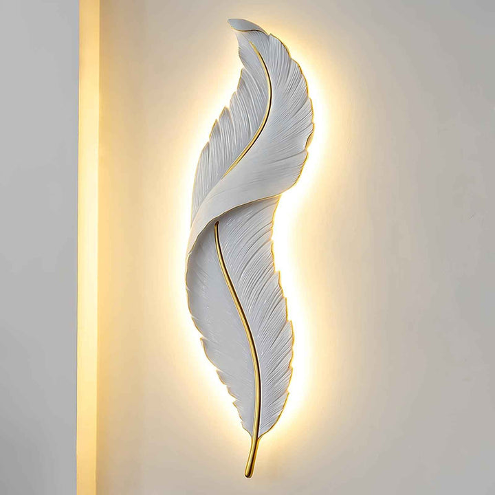 Cumare Résine 16cm Blanc LED 18W