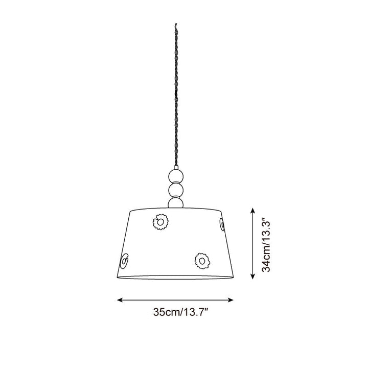 Tatum Lampe Pendante Minimaliste en Bois - Neutralighting