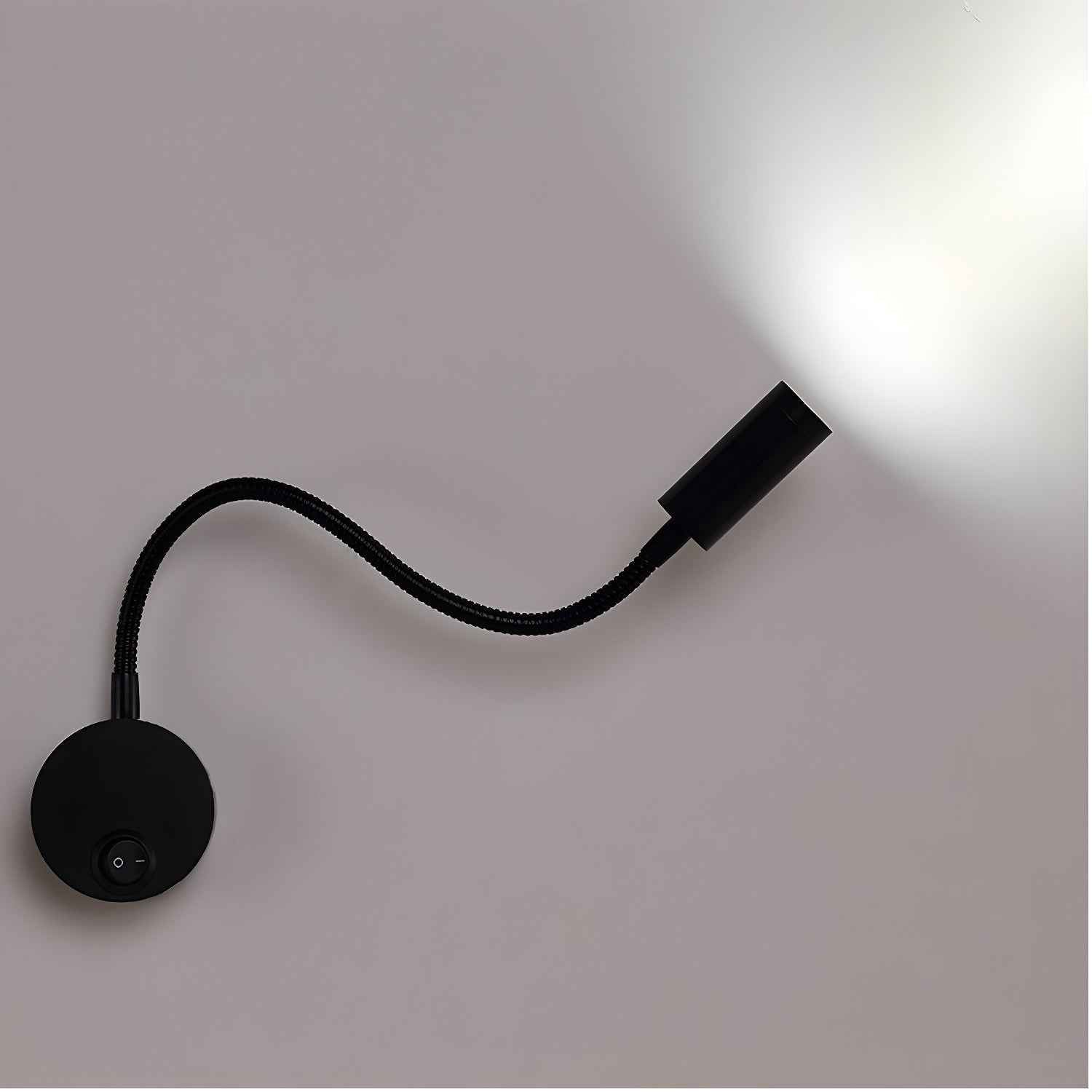 Ilmareth Métal 30cm Noir LED