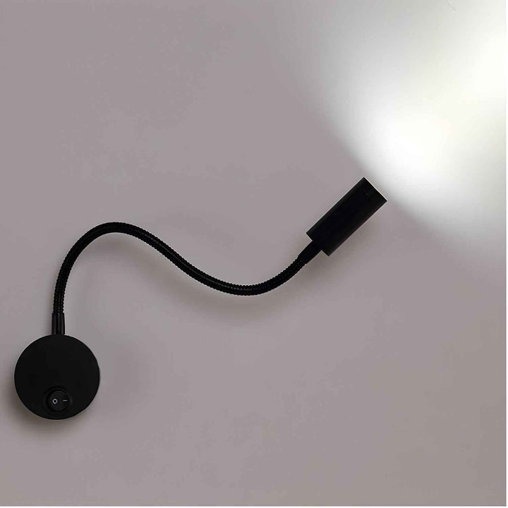 Ilmareth Métal 30cm Noir LED