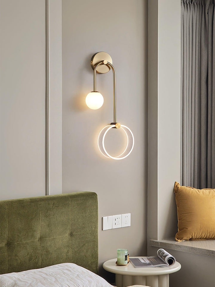 Warren Applique Murale LED Laiton Minimaliste Moderne - Neutralighting
