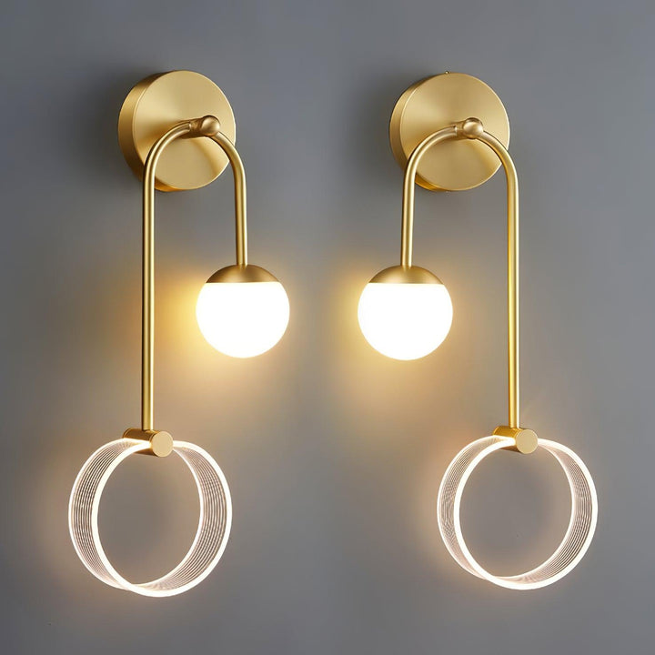 Warren Applique Murale LED Laiton Minimaliste Moderne - Neutralighting