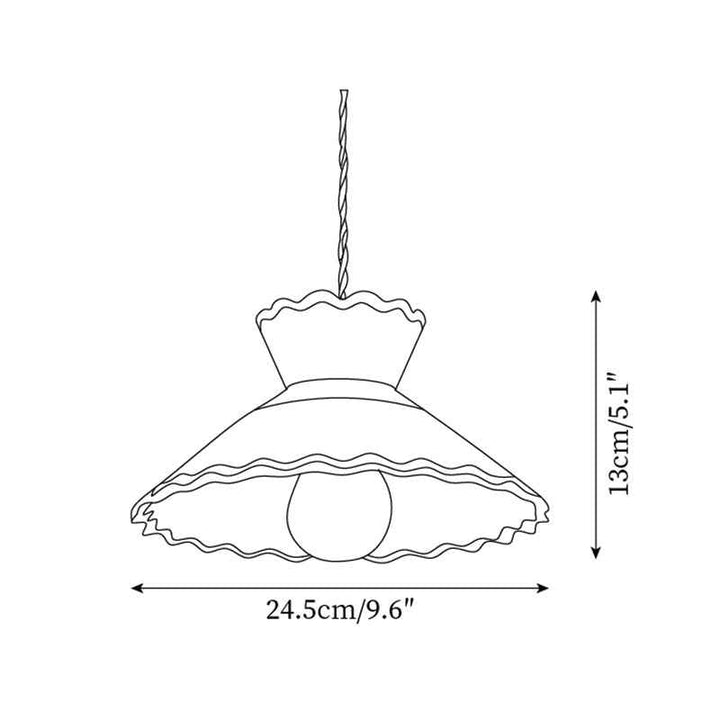 Suspension Grace en Métal – Suspension Contemporaine