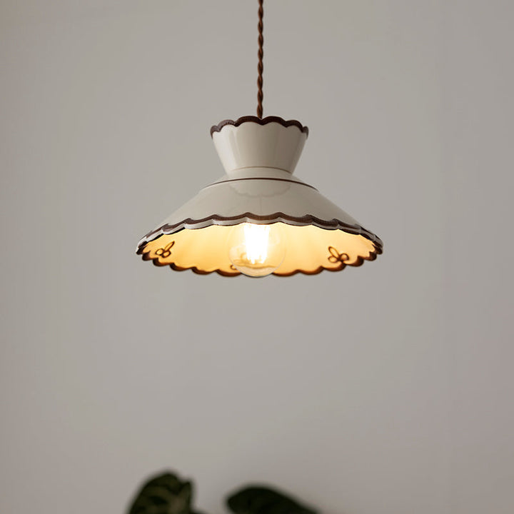 Grace Suspensions Rétro en Céramique - Neutralighting