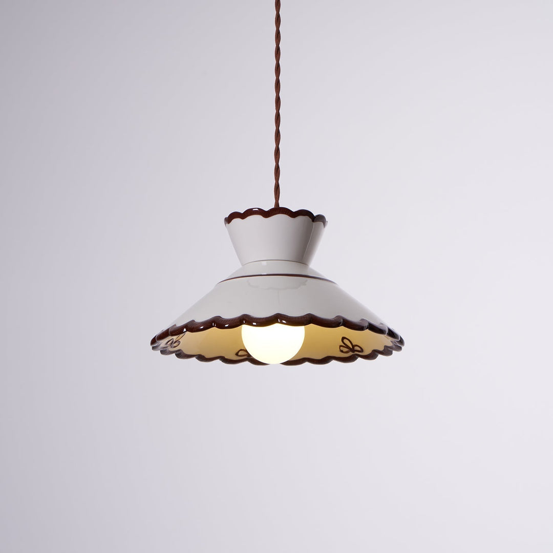 Grace Suspensions Rétro en Céramique - Neutralighting