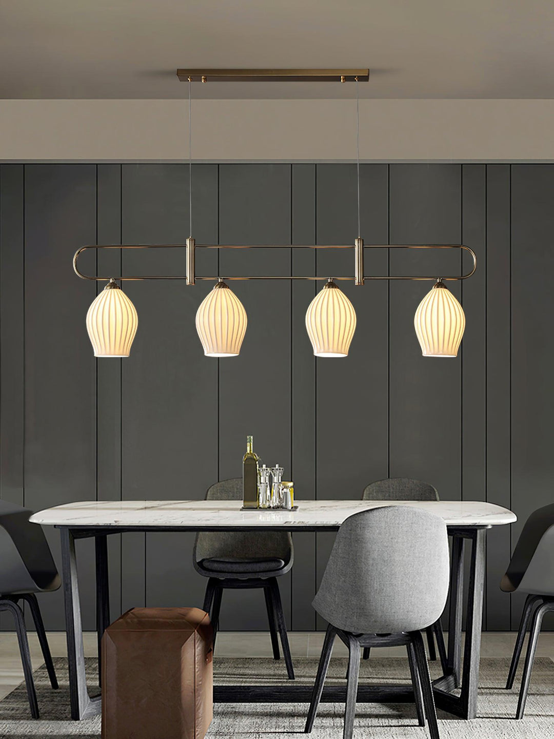 Arlirir Moderne Minimaliste Art Céramique Suspension Lumière - Neutralighting
