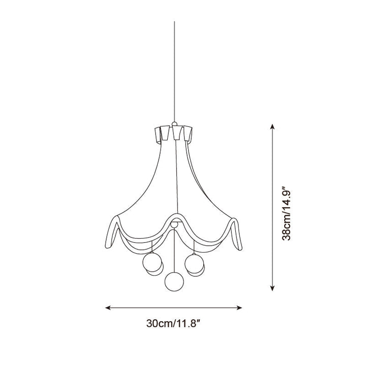 Finaflor Lampe Pendante Pompon Écaille - Neutralighting