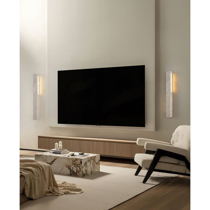 Eurdora Applique Murale Travertin Moderne Minimaliste - Neutralighting