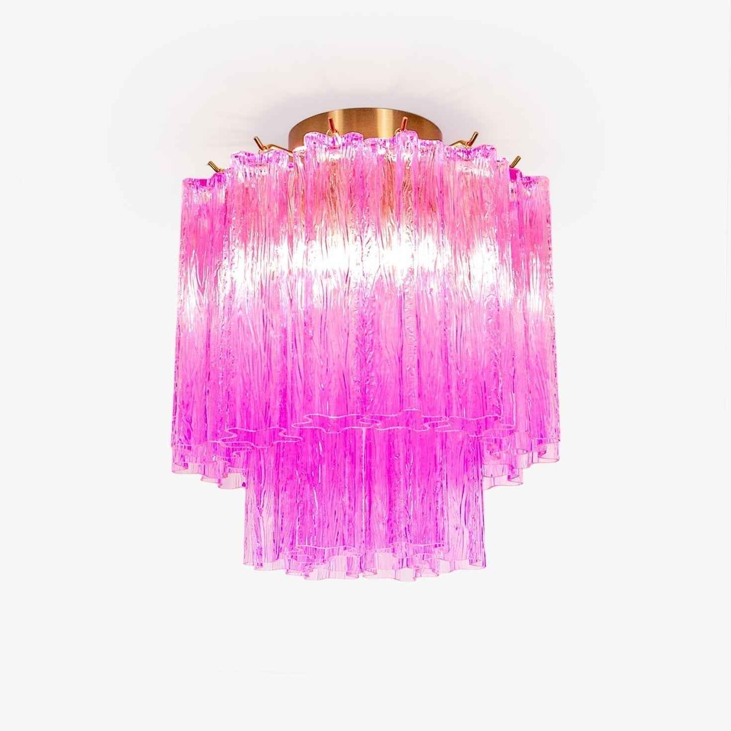Aurora Verre 35cm Doré LED