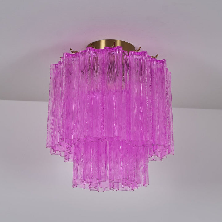 Aurora Plafonnier en Verre de Murano Violet - Neutralighting