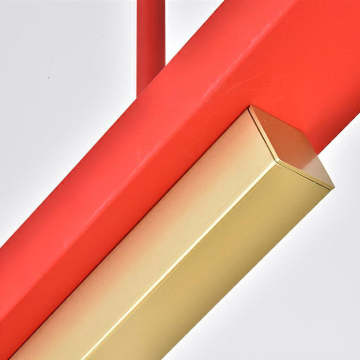 Solara Suspension Double Globe Barres Linéaires Géométrique - Neutralighting