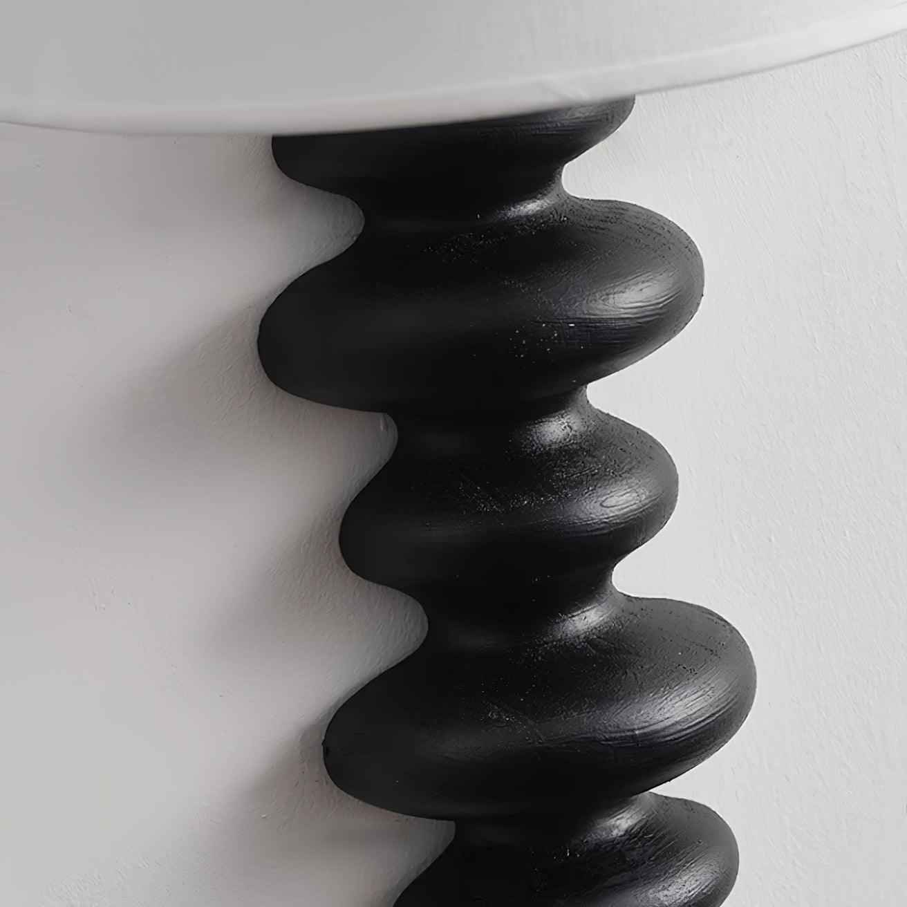 Zovarion Bois 30cm Noir LED