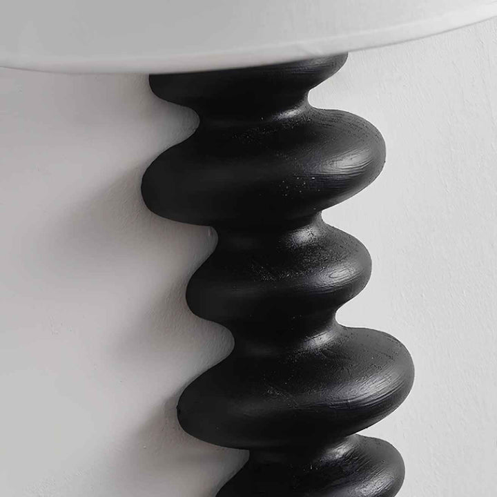 Zovarion Bois 30cm Noir LED