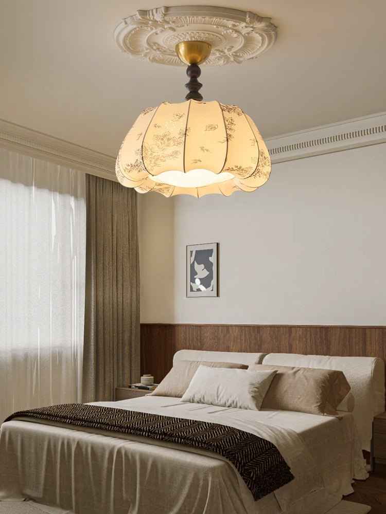 Fleurina Métal 50cm Beige LED 24W