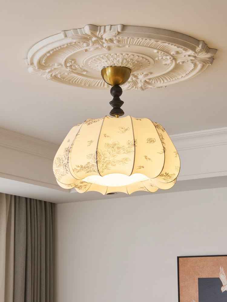 Fleurina Métal 50cm Beige LED 24W