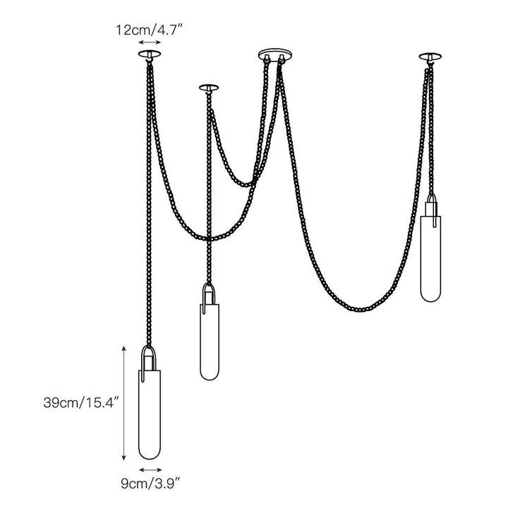 Uphaos Suspension Albâtre Métal Moderne Minimaliste - Neutralighting