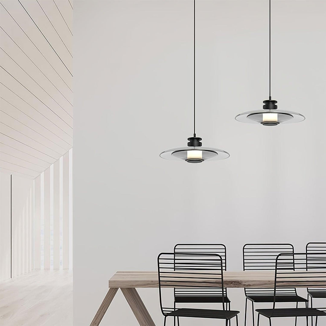 Oryxa Suspension en Verre Futuriste - Neutralighting